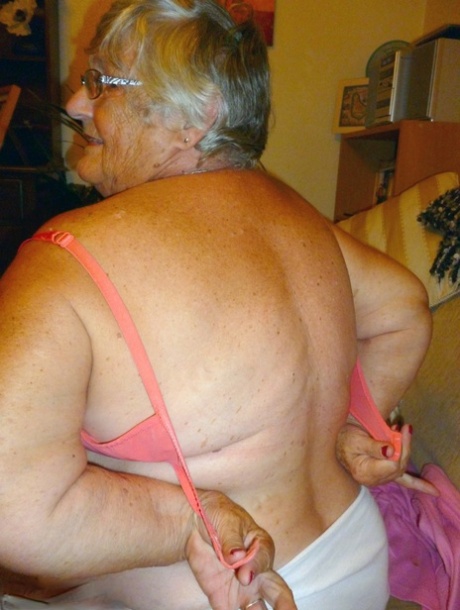 hairy old women disrobing exclusive photos