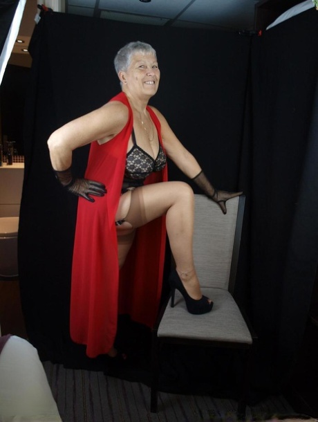 scantily clad older women porno photos